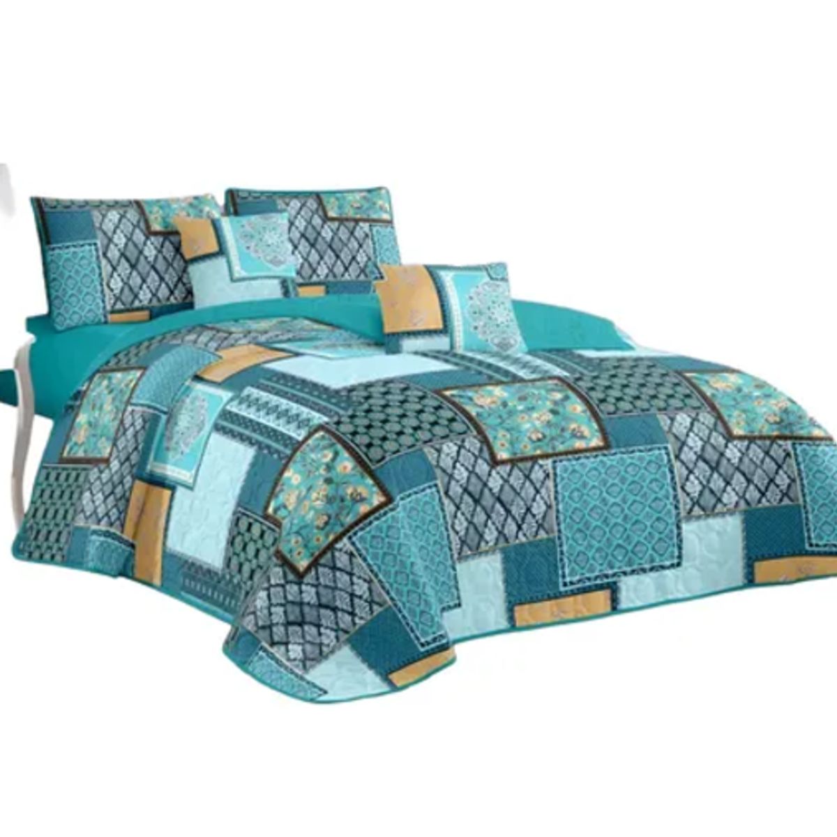 GENERICO - Cubrecama 1.5 plaza verano quilt delgado