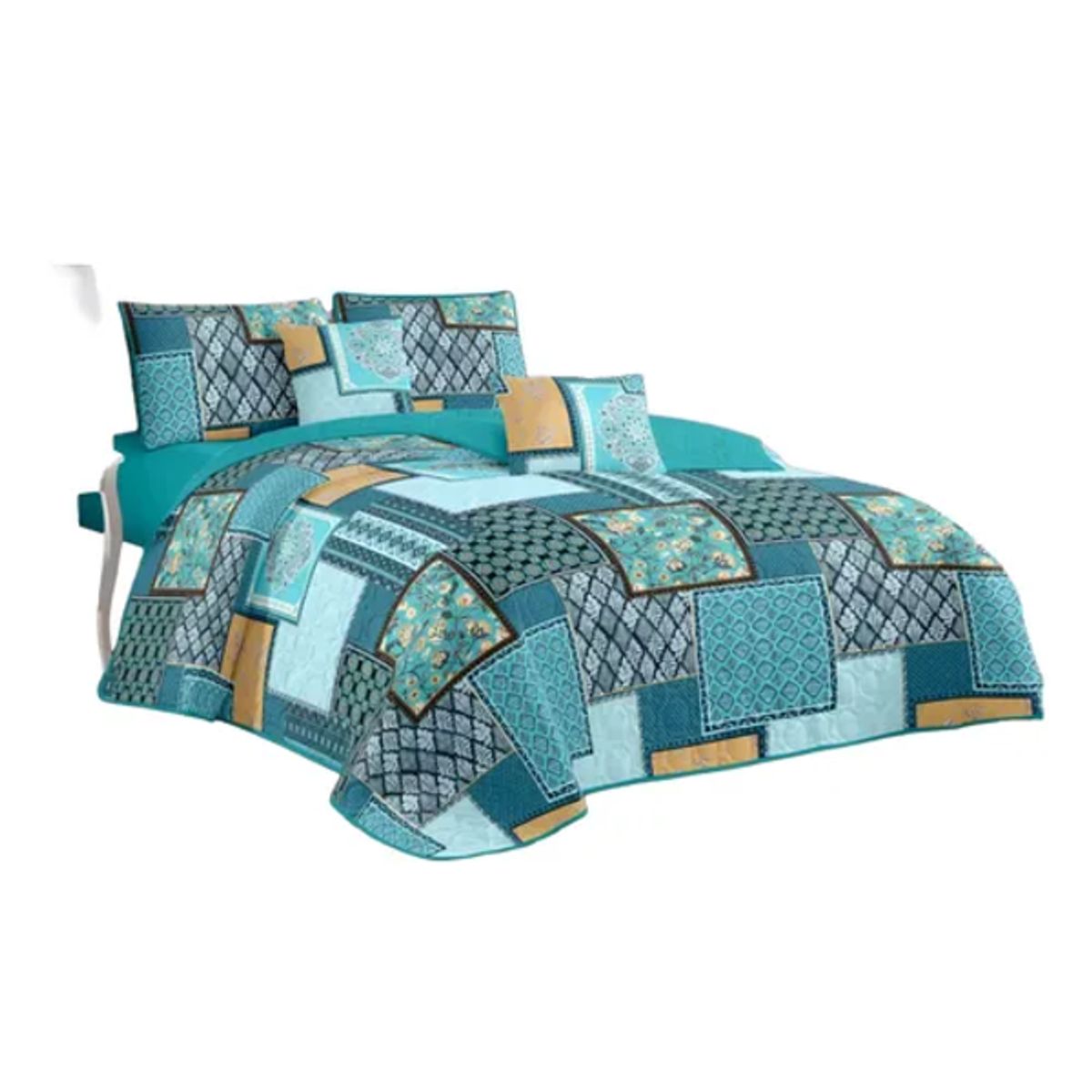 GENERICO - Cubrecama 1.5 plaza verano quilt delgado