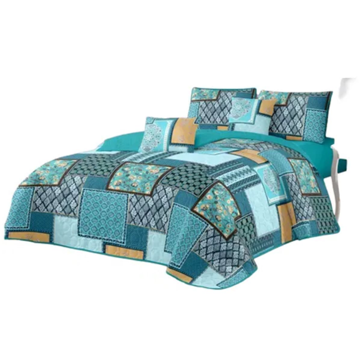 GENERICO - Cubrecama 1.5 plaza verano quilt delgado