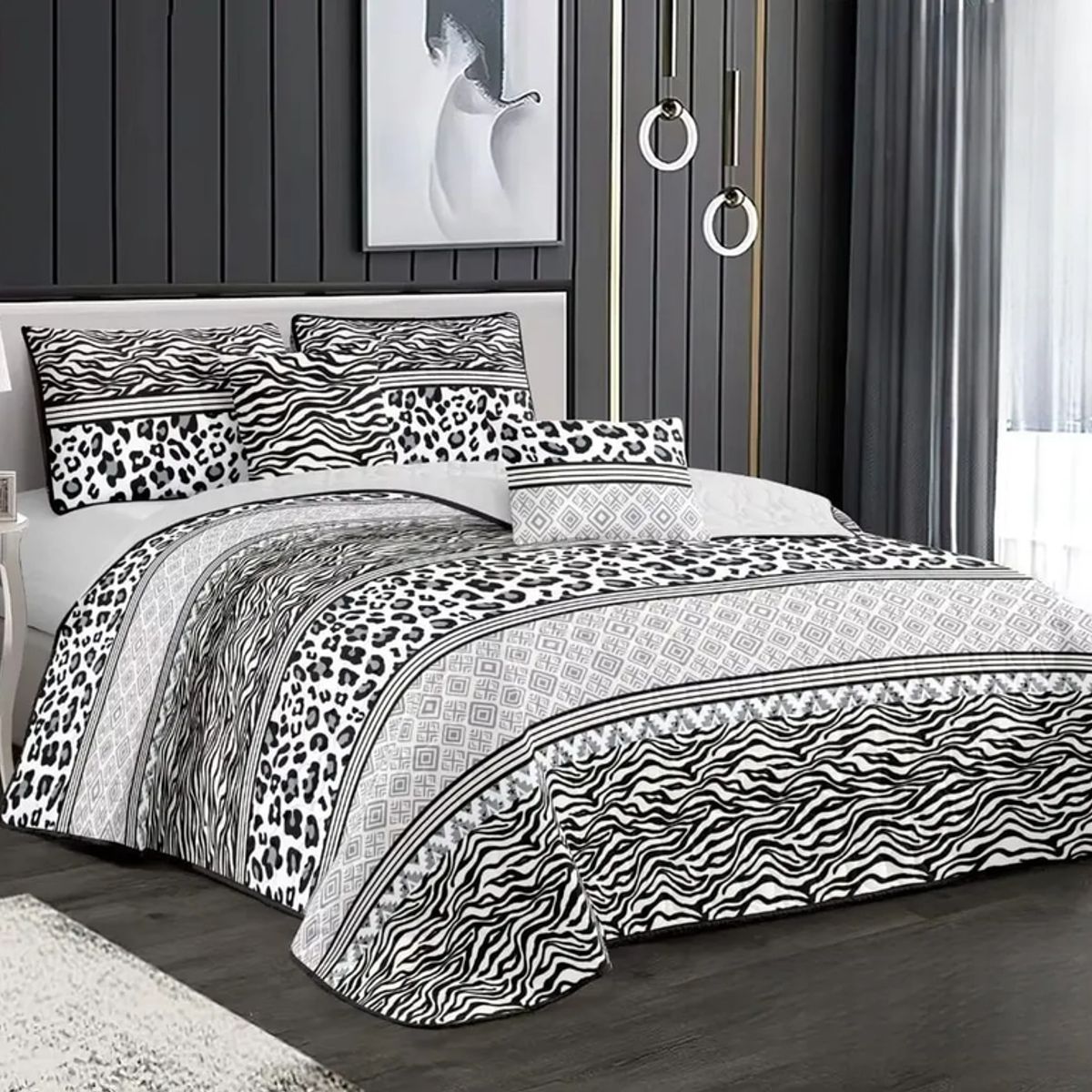 GENERICO - Cubrecama verano quilt 2 plazas gs102