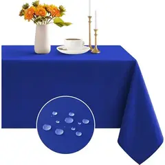 GENERICO - Mantel ecológico tnt 137x274 reutilizable azul