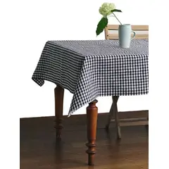 GENERICO - Mantel rectangular cuadros lino 140x220