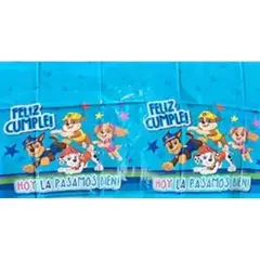 GENERICO - Mantel cumpleaños paw patrol