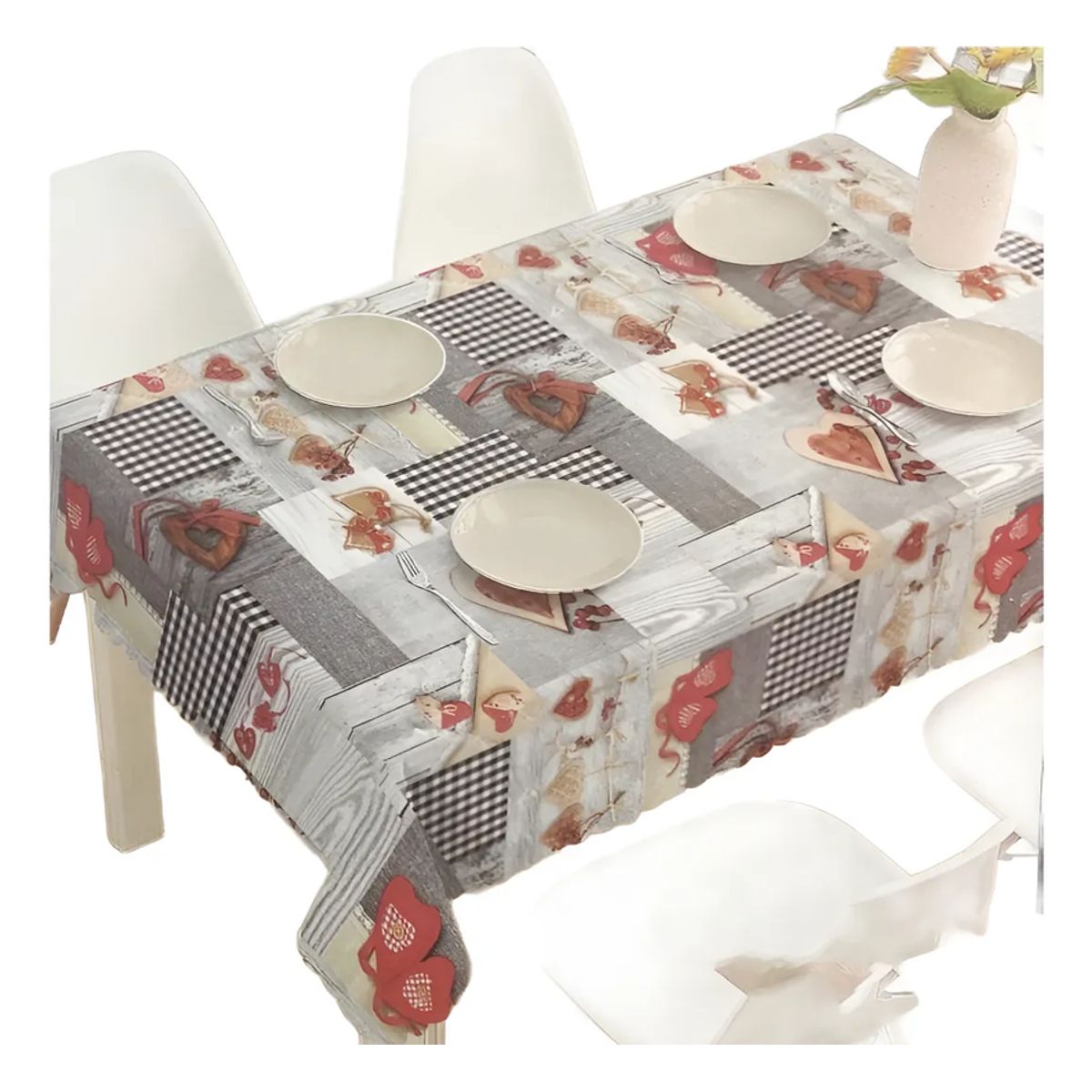 GENERICO - Mantel hule rectangular pvc 140x240cm