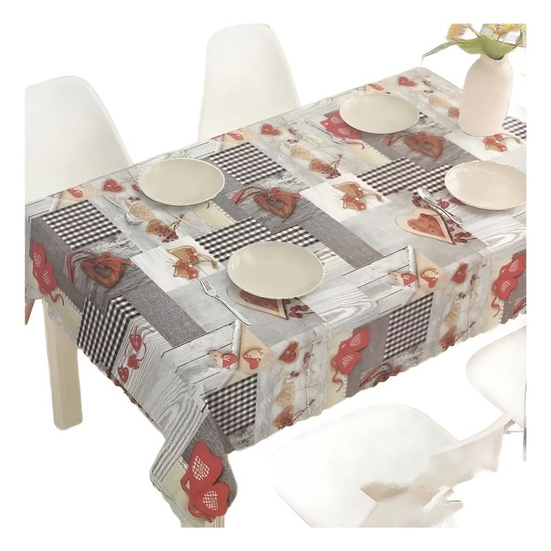 GENERICO - Mantel hule rectangular pvc 140x240cm