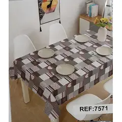 GENERICO - Mantel pvc impermeable fácil limpieza