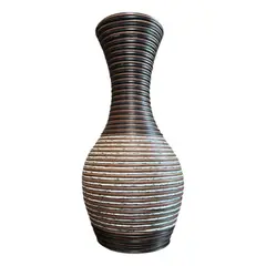 OEM - Florero Jarron Decorativo Florero Tejido Moderno 40cm - Beige