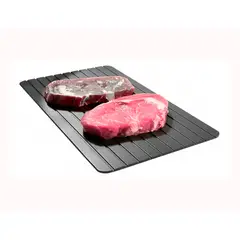 GENERICO - Bandeja tabla de aluminio para descongelación rápida