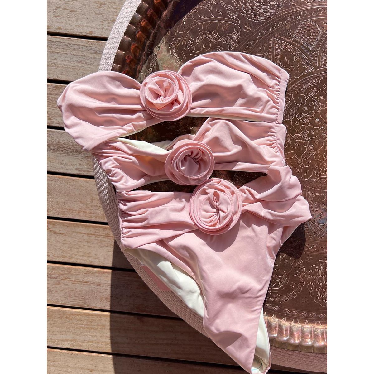 VELVET - Traje de Baño una Pieza Palolem Rosado Mujer