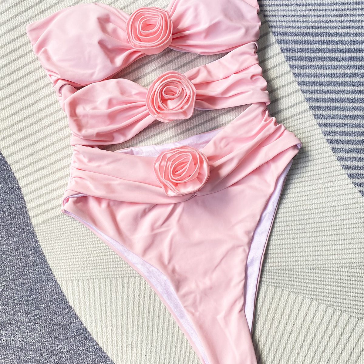 VELVET - Traje de Baño una Pieza Palolem Rosado Mujer