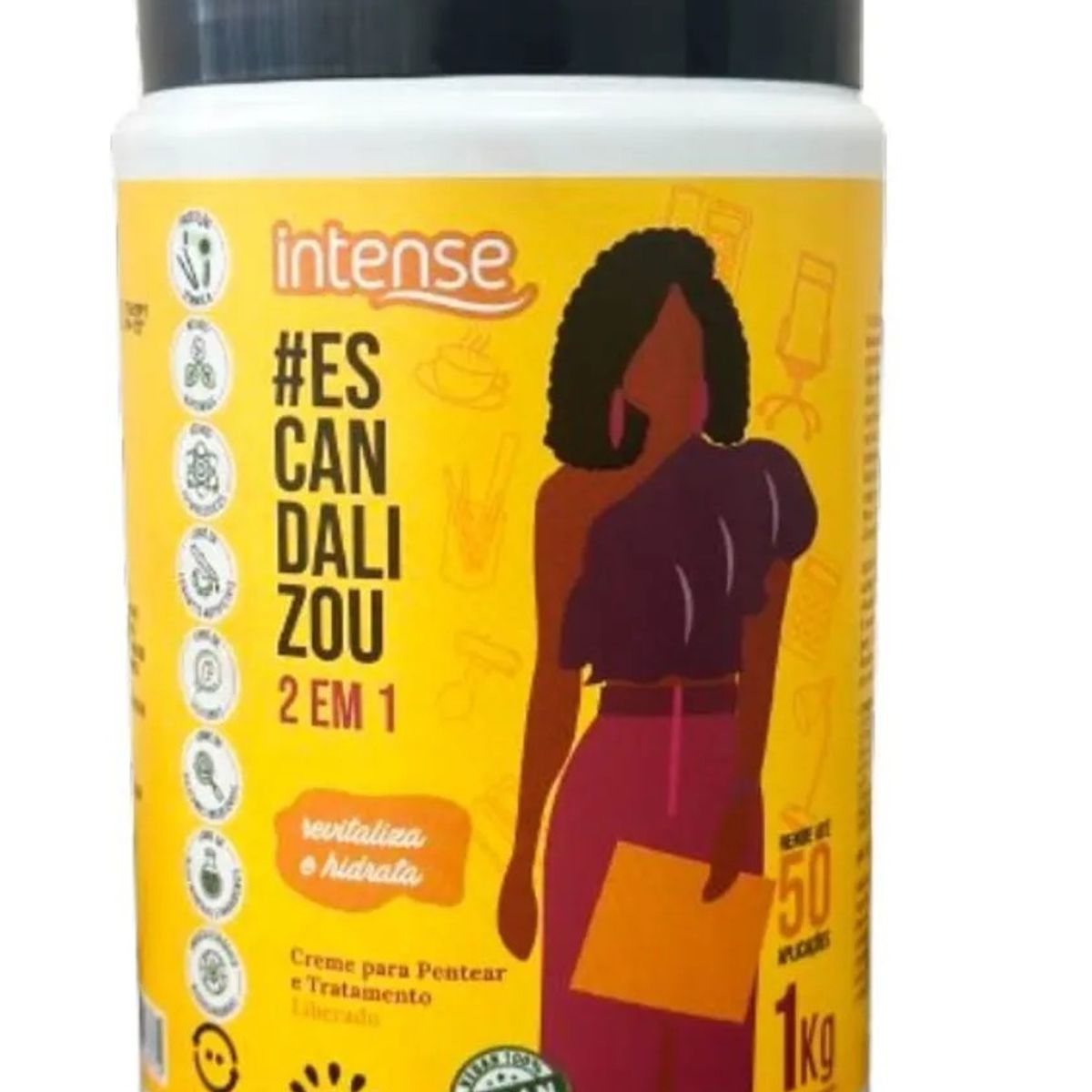 GRIFFUS - MASCARA ESCANDALIZOU 2EN1 INTENSE 1 KG GRIFFUS