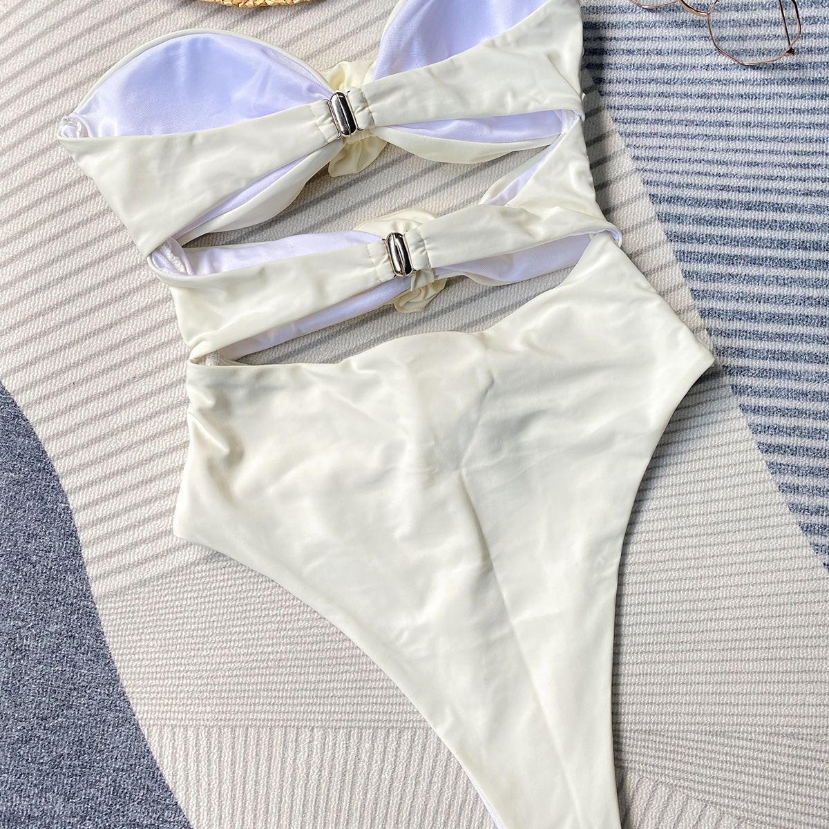 VELVET - Traje de Baño una Pieza Palolem Beige Mujer