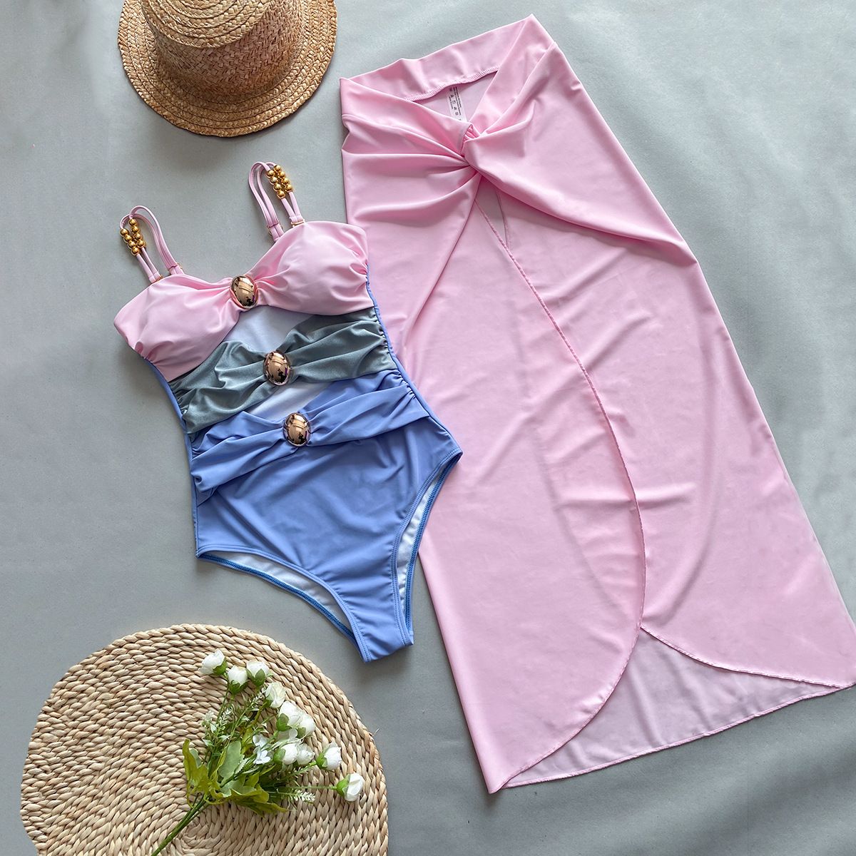 VELVET - Traje de Baño de Dos Piezas Palolem Morado Mujer