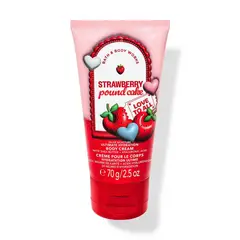 BATH & BODY WORKS - Crema Corporal Mini Strawberry Pound Cake