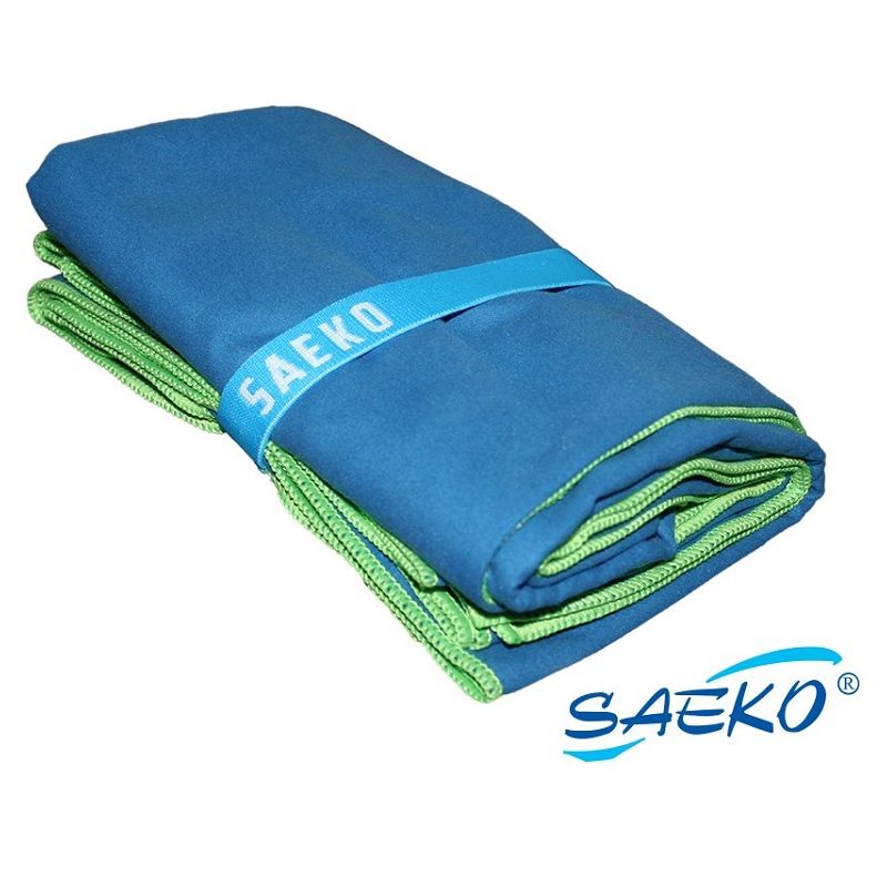SAEKO - TOALLA DEPORTIVA SAEKO MICROFIBRA S 40X80 CMS. AZUL