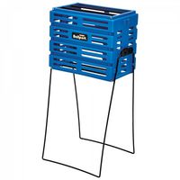 CANASTO RECOGE PELOTAS PLASTICO AZUL