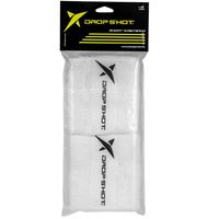 MUÑEQUERA PADEL BLANCA CORTA PAR