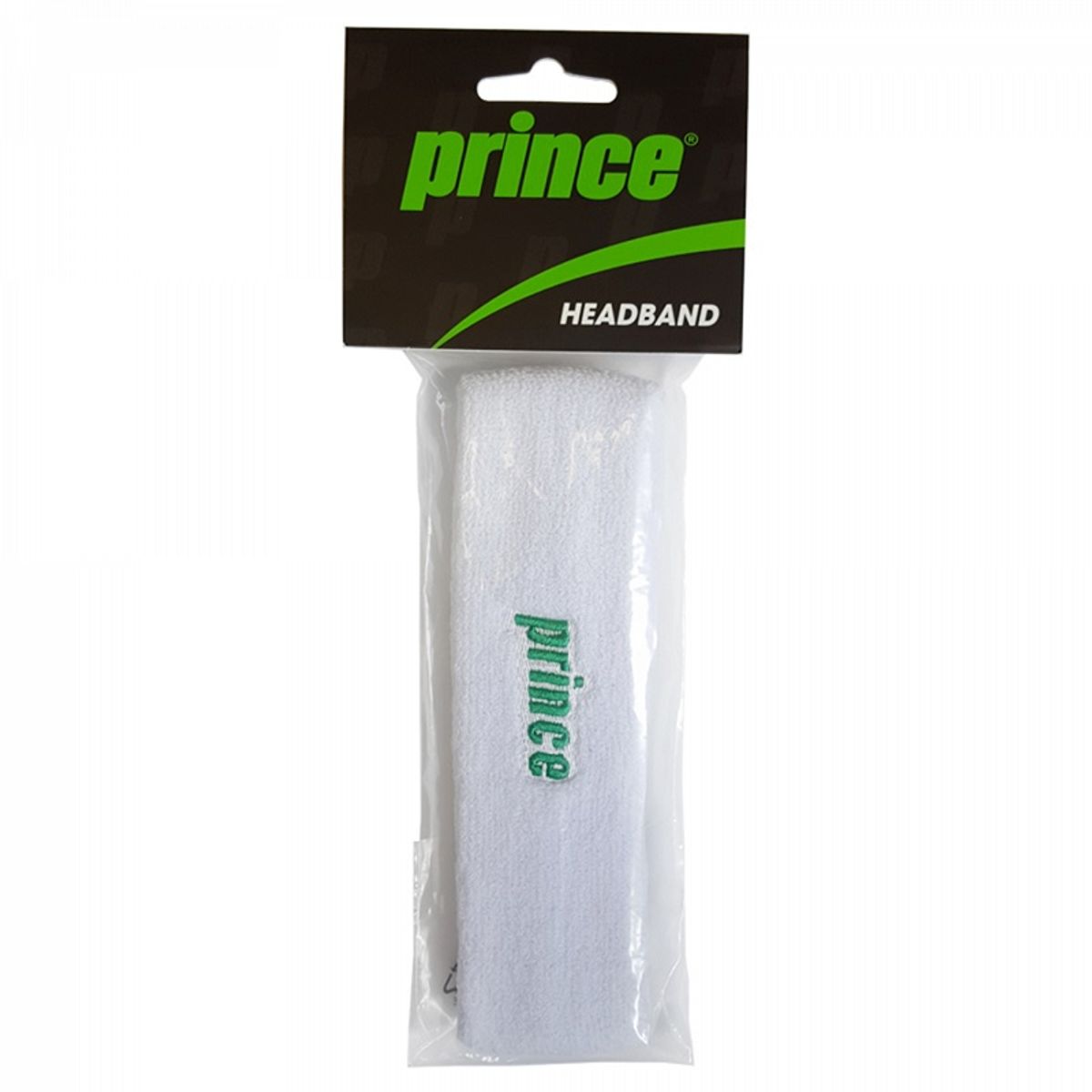 PRINCE - CINTILLO PRINCE USA BLANCO LOGO VERDE