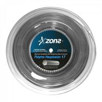 CUERDA DE TENIS POLYMO HEXPLOSION 17L/1.23MM SILVER 200