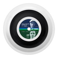 CUERDA TENIS POLY TOUR STRIKE 16L/1.25MM NEGRA 200 MT