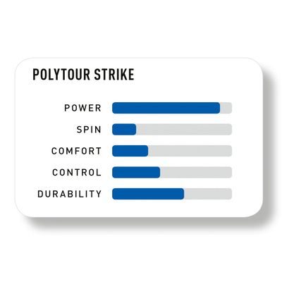 Imagen 2 del producto CUERDA TENIS POLY TOUR STRIKE 16L/1.25MM NEGRA 200 MT