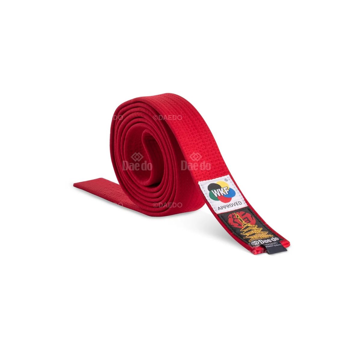 DAEDO - CINTURON KARATE DAEDO WKF ROJO 310 CMS.
