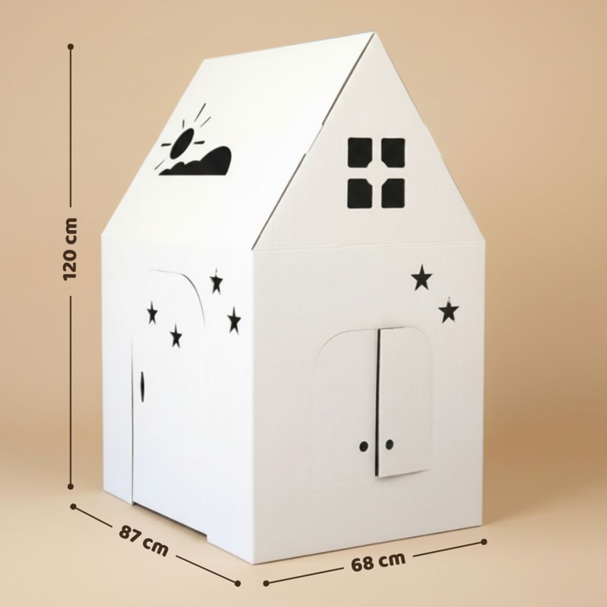 LALA MACA - Casa de carton Grande