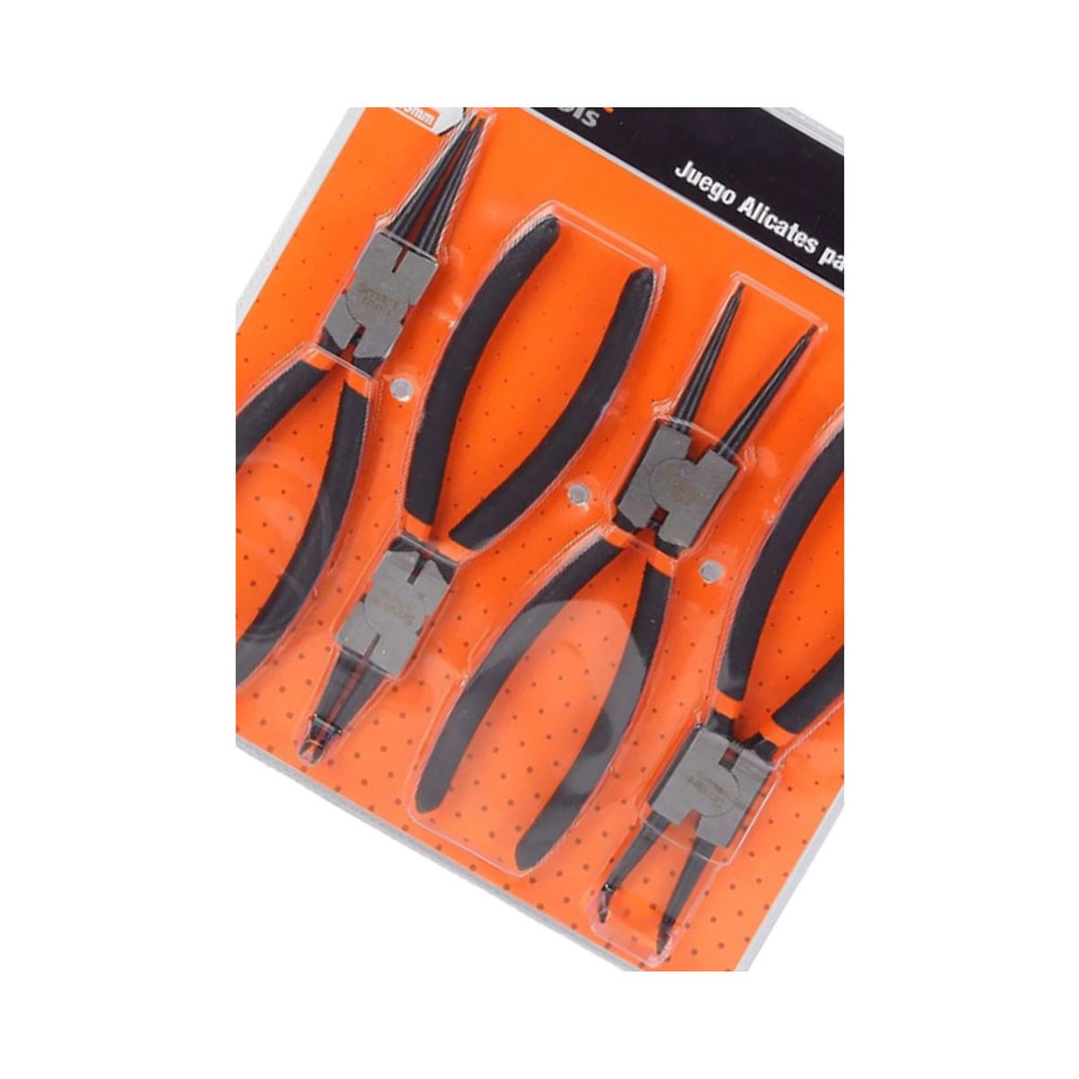 SMART TOOLS - Juego de Alicates para Seguros Seeger - 4 Piezas