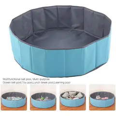 GENERICO - Piscina Para Perros Piscina Plegable Mascotas Perro 120x30cm