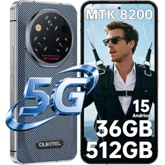 OUKITEL - WP210 5G Celular 36GB+512GB 8800mAh 108MP Android 15 Smartphone