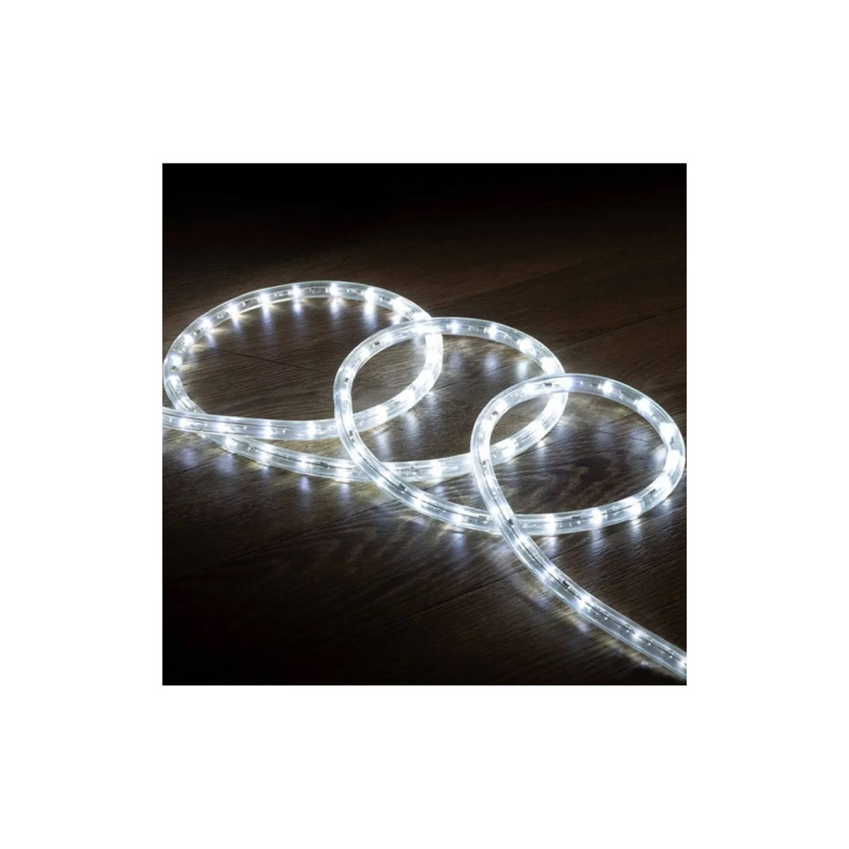 GENERICO - Manguera Tubo Luz Led Solar Tubo Flexible 10 Metros Navidad