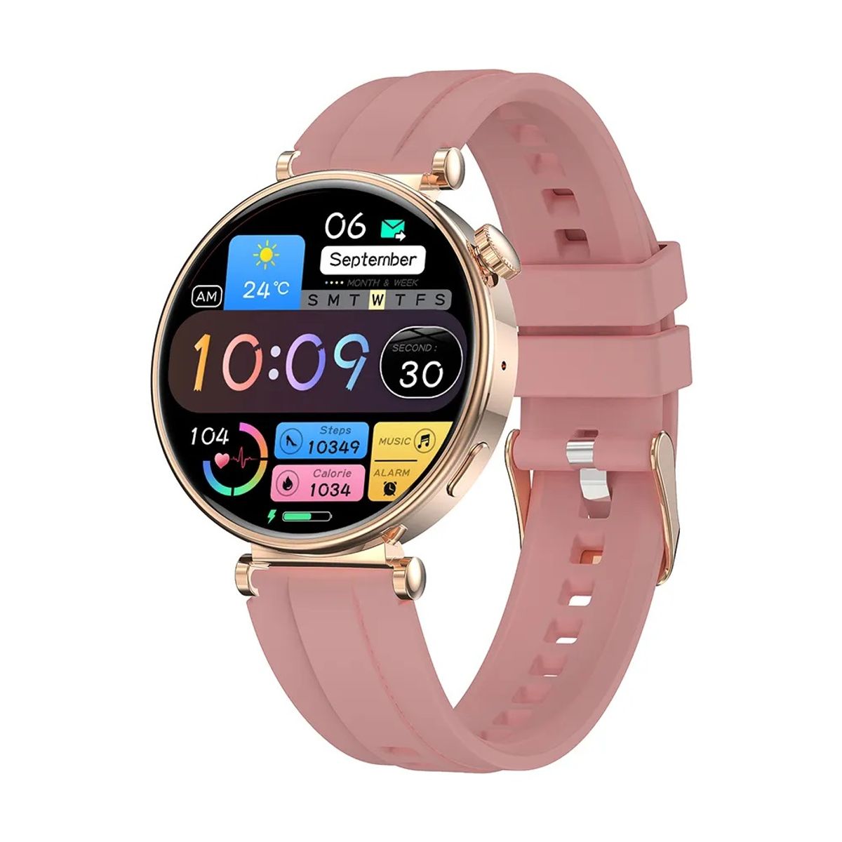 GENERICO - Reloj Inteligente Smartwatch para Mujer Elegente Salud Deporte