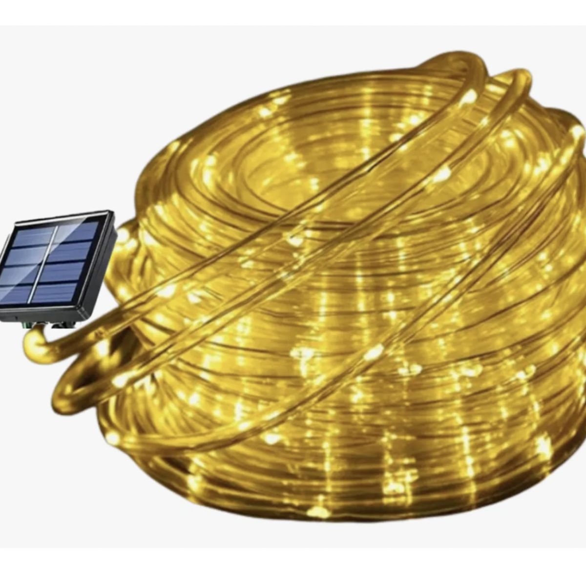 GENERICO - Manguera Tubo Luz Led Solar Tubo Flexible 10 Metros Navidad