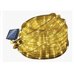 GENERICO - Manguera Tubo Luz Led Solar Tubo Flexible 10 Metros Navidad