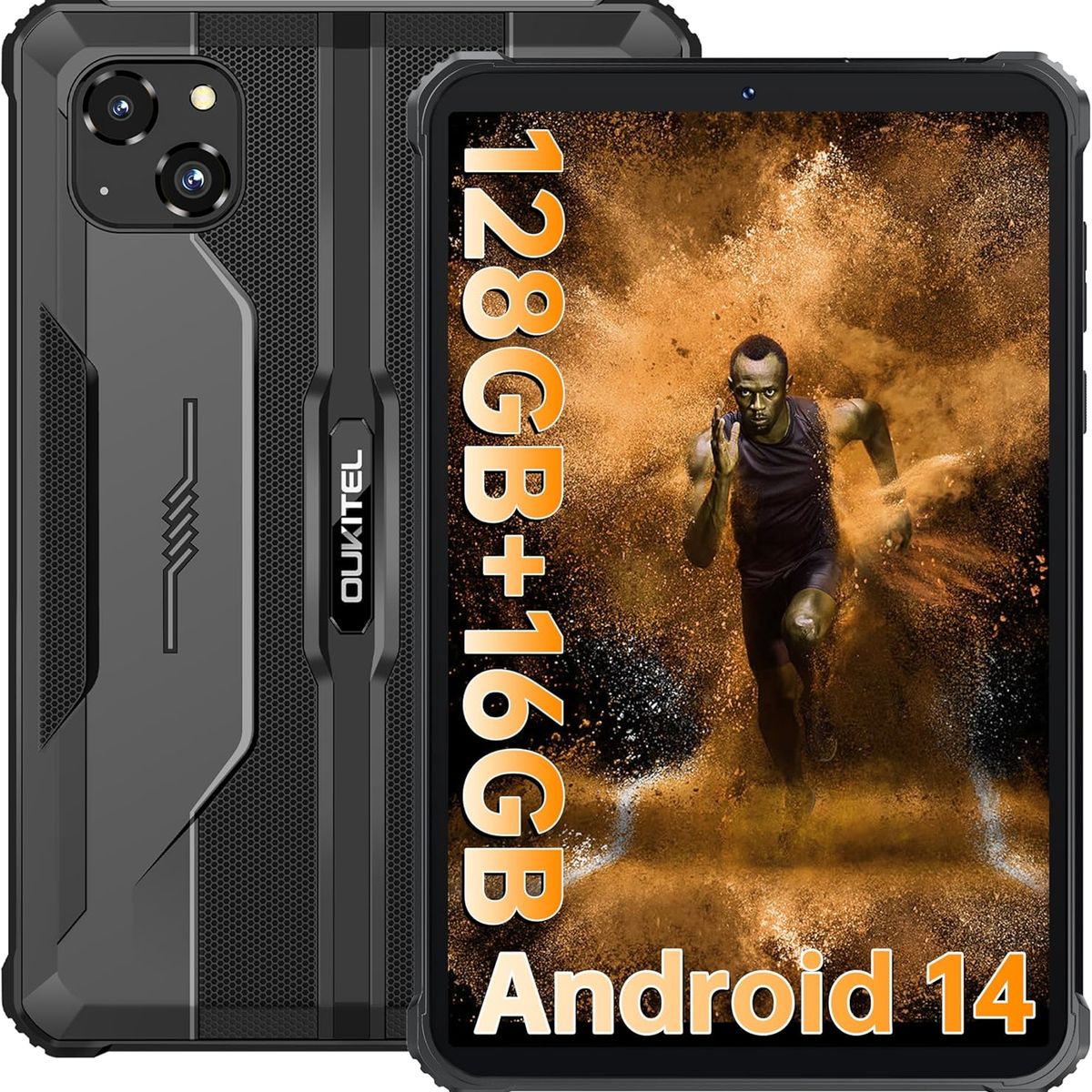 OUKITEL - OUKITEL RT3 PRO Tableta 8 pulgadas 16GB+128GB 51500mAh 16MP