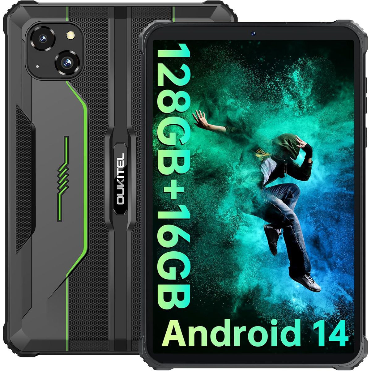 OUKITEL - OUKITEL RT3 PRO Tableta 8 pulgadas 16GB+128GB 51500mAh 16MP