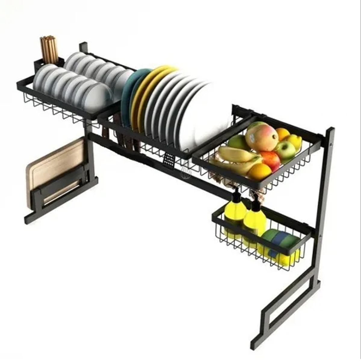 GENERICO - Escurridor multiuso acero inoxidable 87cm