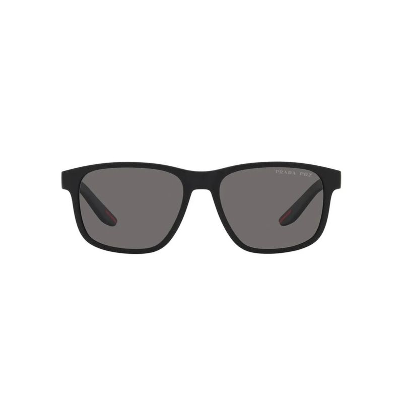 PRADA - Lentes De Sol Prada Rossa SPS 06Y Negro Gris Hombre