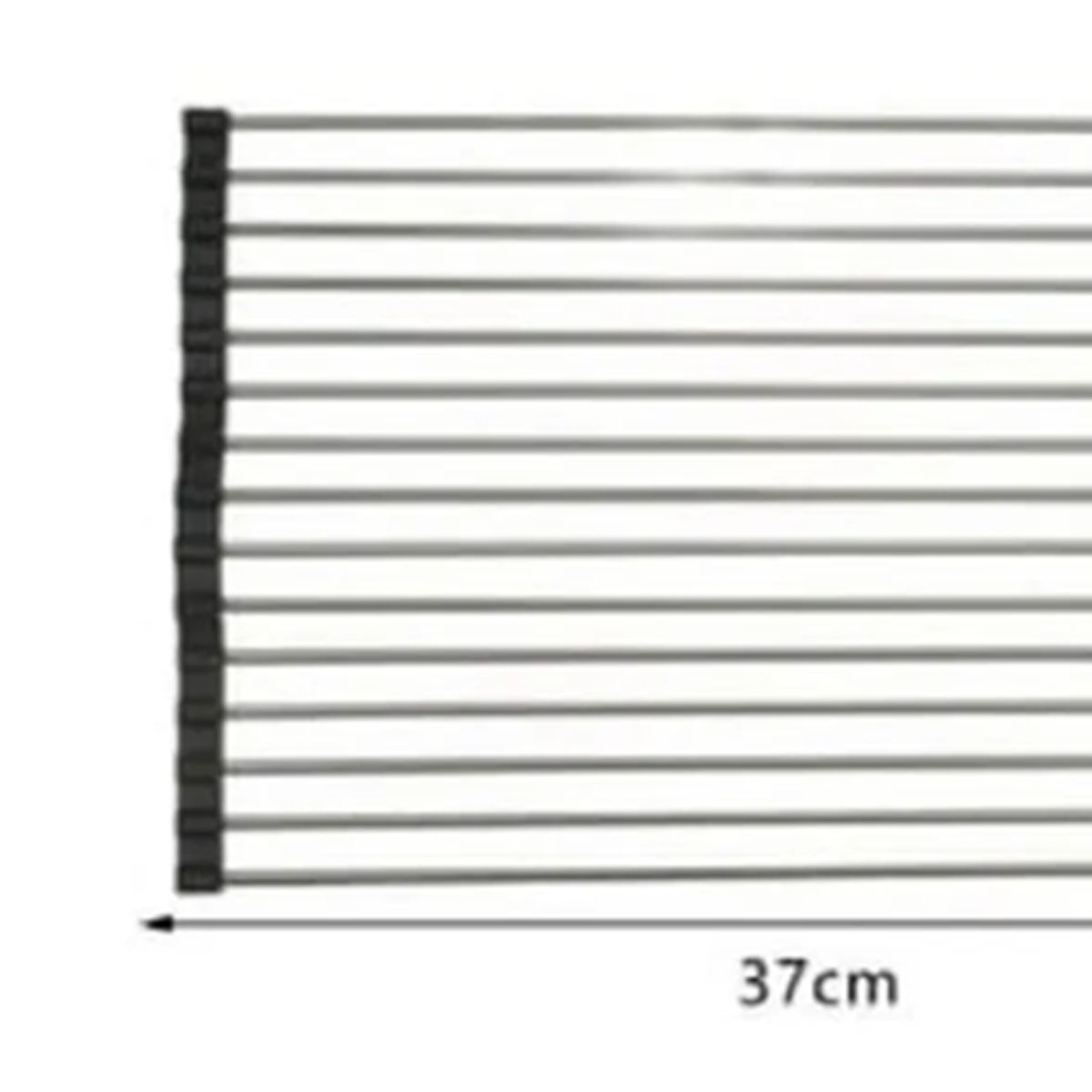 GENERICO - Rejilla escurridor plegable cocina inoxidable