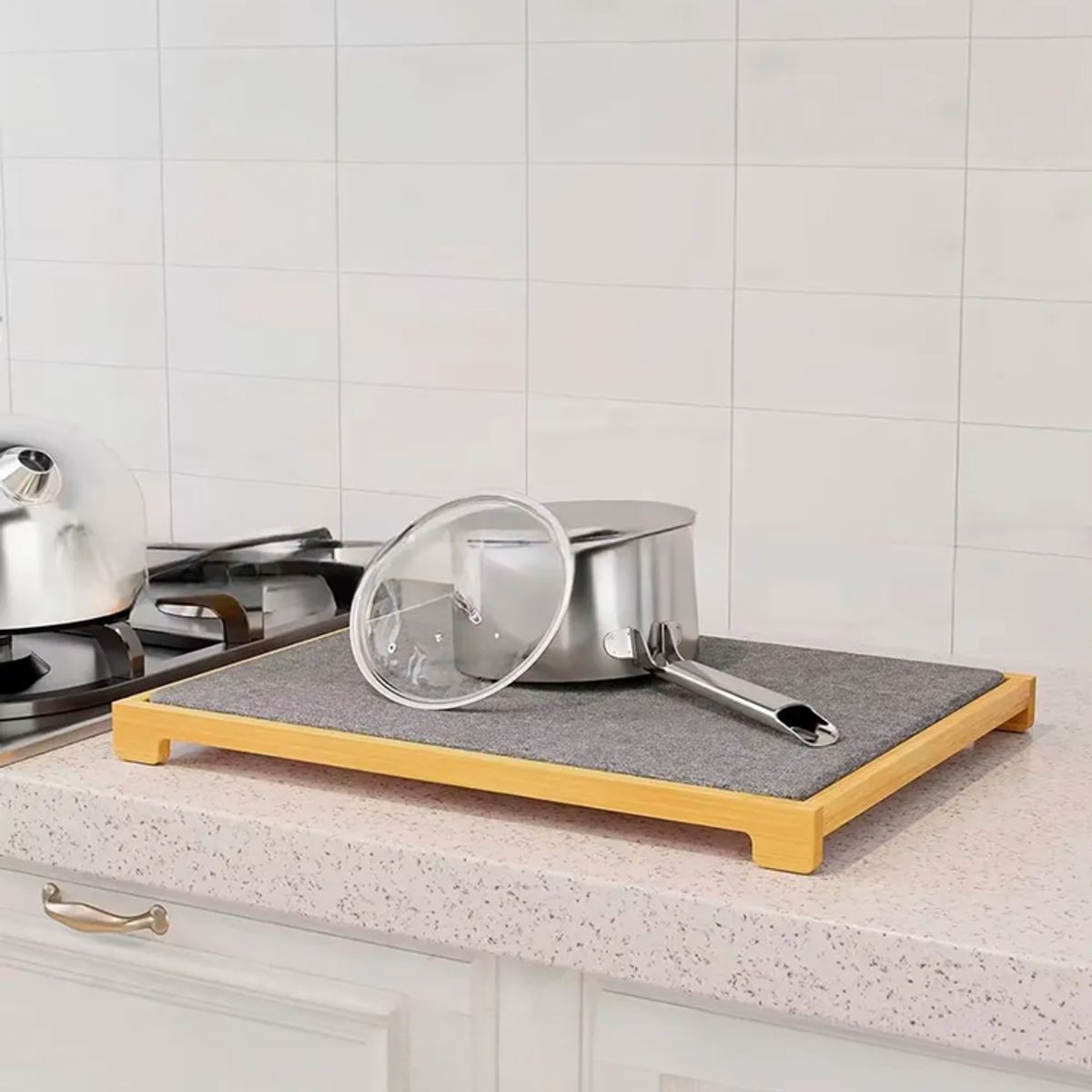 GENERICO - Tapete escurridor piedra absorbente