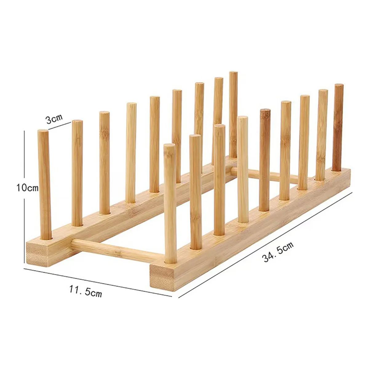 GENERICO - Escurridor platos repisa organizadora cocina