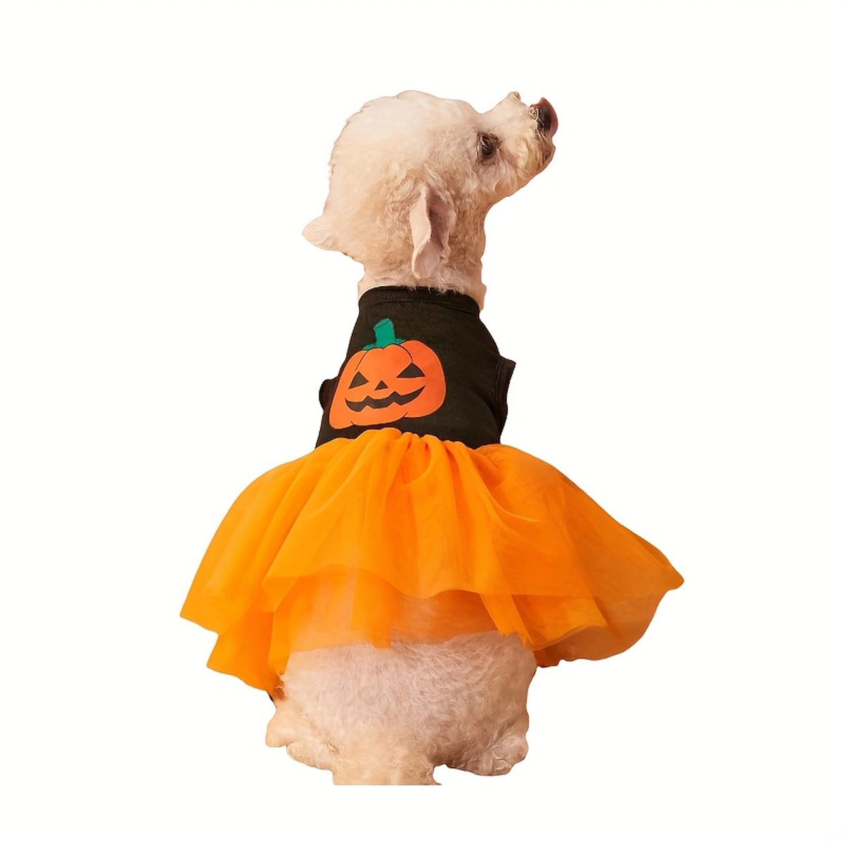 VATYERTY - Disfraz de Perro - Vestido de calabaza con tutú L