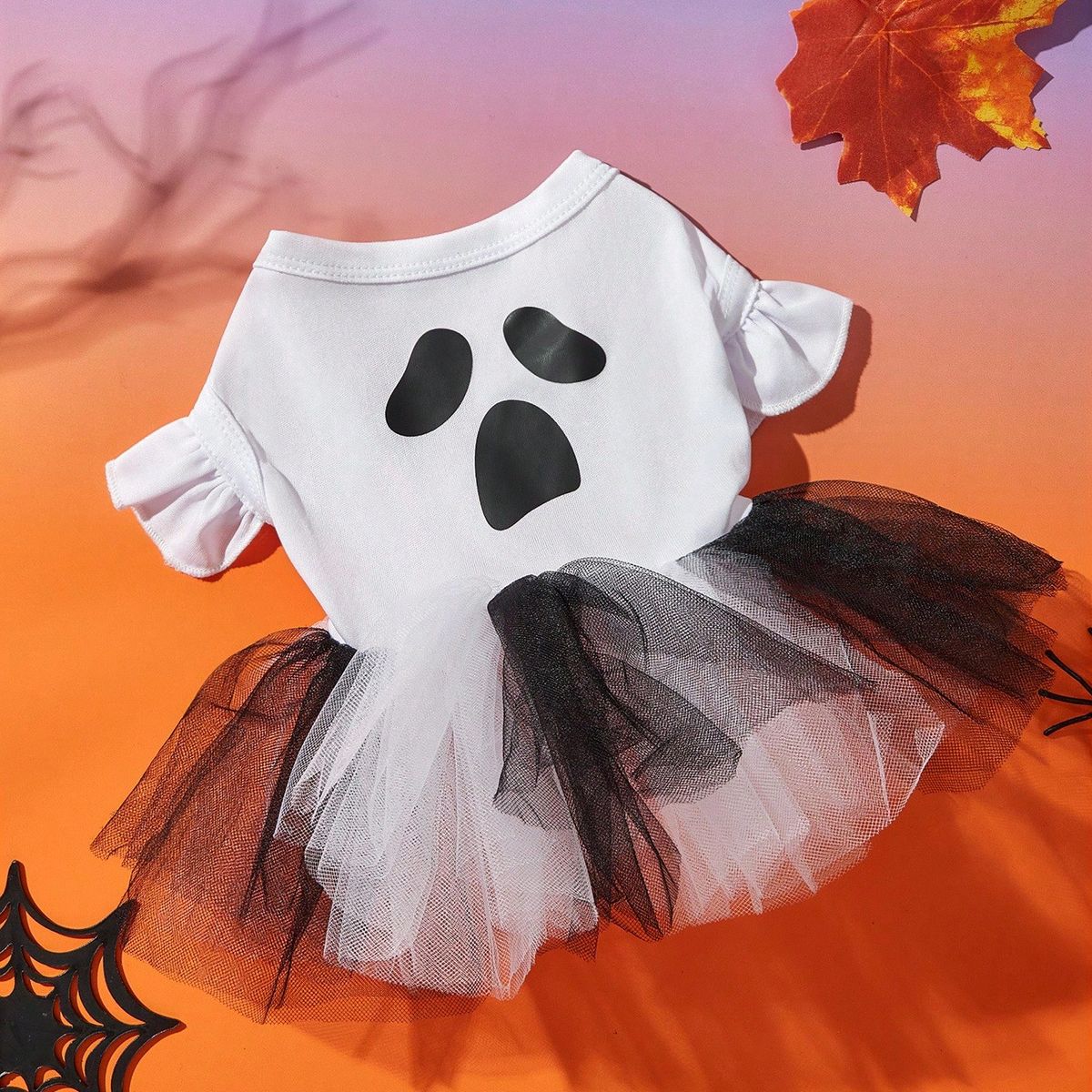 VATYERTY - Disfraz de Perro- Vestido con Fantasma y Tutú XL