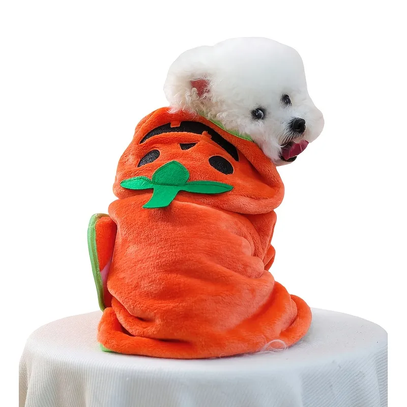 VATYERTY - Disfraz de Perro - Chaleco Naranjo de Calabaza L