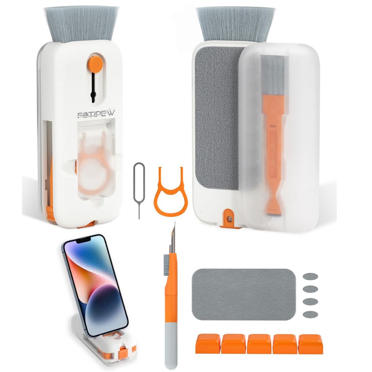 WELDMON - Kit Limpieza Smartphone Audífonos Gamers Teclados Pc Notebooks 10 En 1