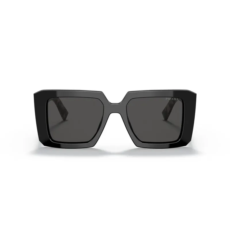 PRADA - Lentes De Sol Prada Símbolo SPR 23Y Negro Gris Mujer