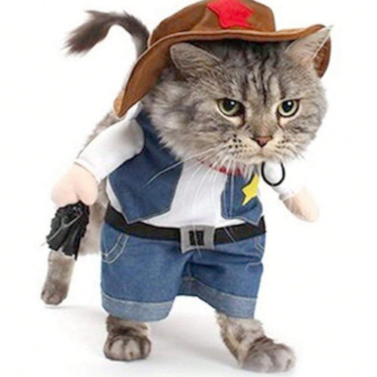 VATYERTY - Disfraz de Perro - Vaquero - Comisario - Sherif M