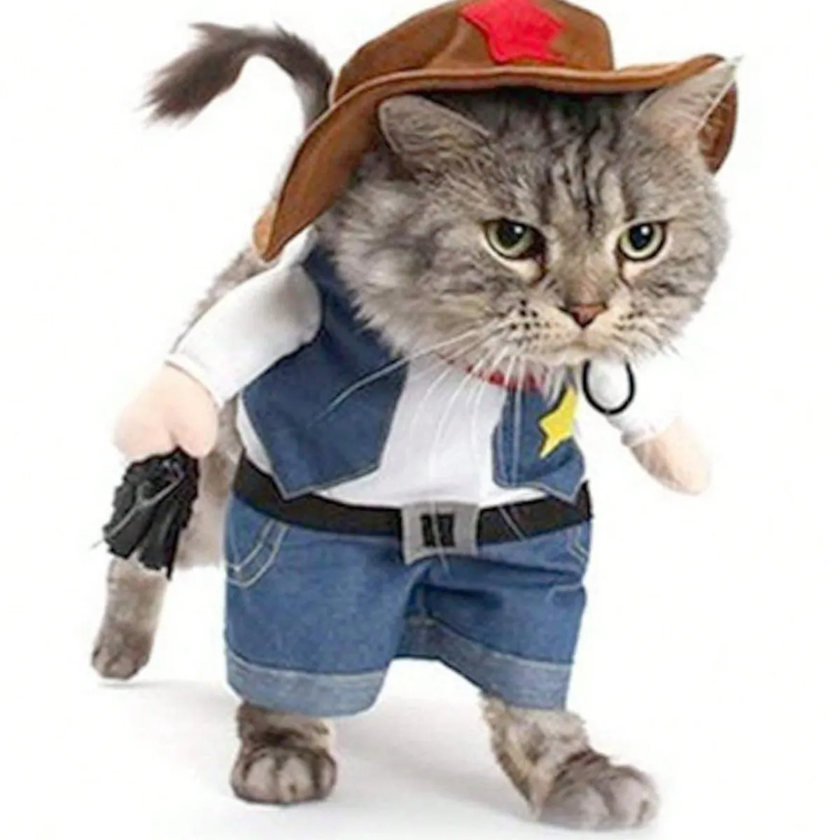 VATYERTY - Disfraz de Perro - Vaquero - Comisario - Sherif XL