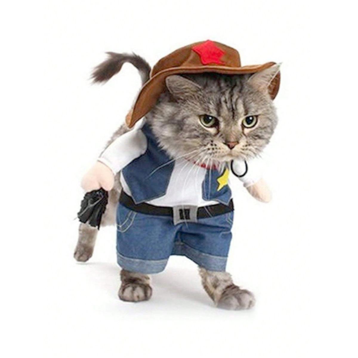 VATYERTY - Disfraz de Perro - Vaquero - Comisario - Sherif XL