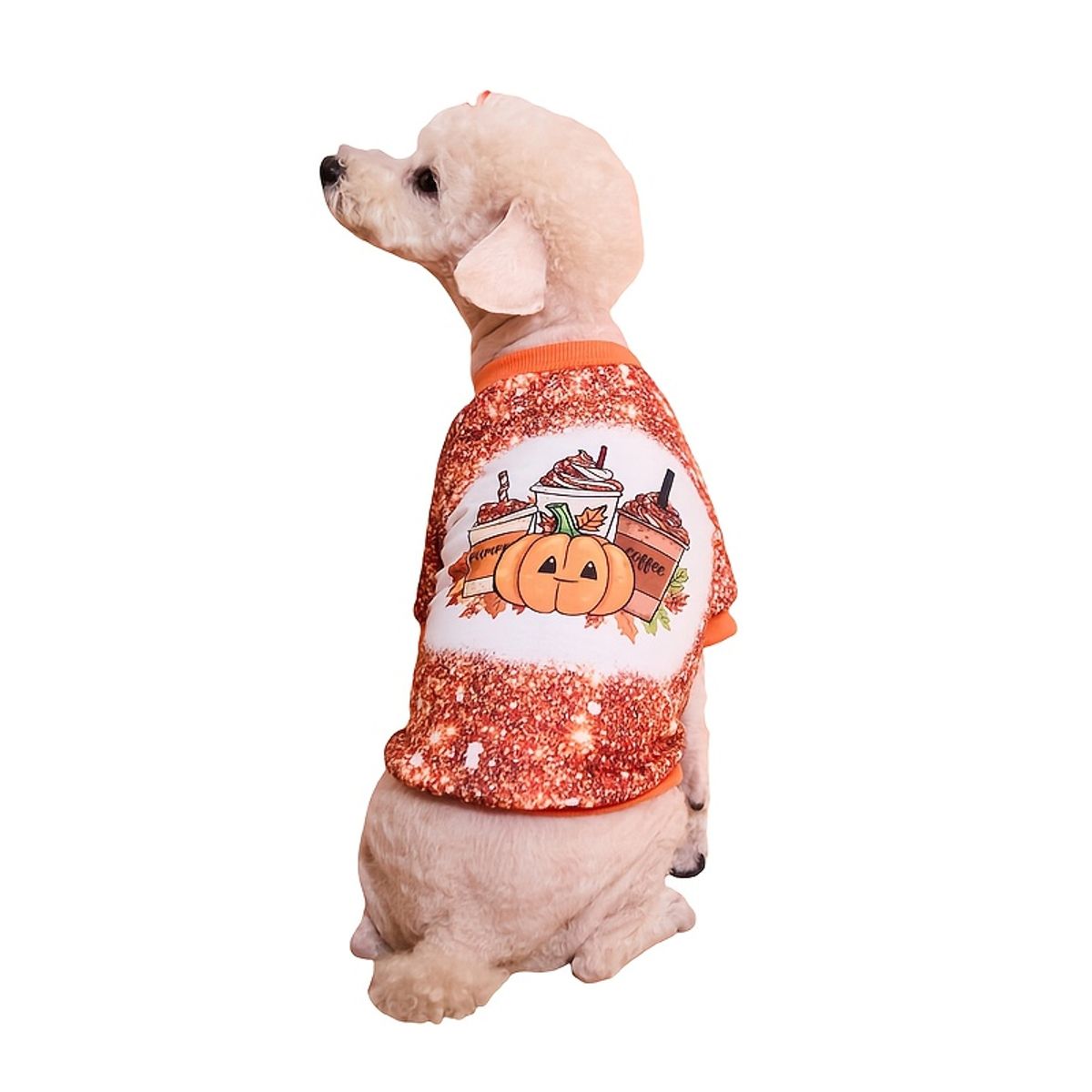 VATYERTY - Disfraz de Perro - Chaleco Naranjo L